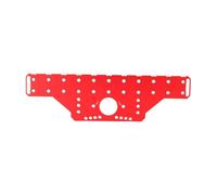 OPPWONG Gabarit de Goupille D'étagère et de Charnière, 2 en 1, 11 Trous | Alliage D'aluminium, Compatible avec les Coupelles Dissimulées, Perçage de 35mm, Décalage de Bord de 3 à 6mm