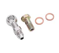 OPPWONG Kit D'adaptateur de Raccord de Boulon Banjo à Roulement à élevée 4AN à 1/8 Po NPT pour une Connexion Stable dans des Environnements Difficiles