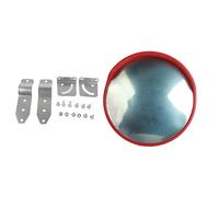 OPPWONG Miroir de sécurité Convexe Grand Angle pour Allée, Plastique Durable, avec Matériel de Montage, 45 Cm, Grand Angle de 130 Degrés, pour les Communautés