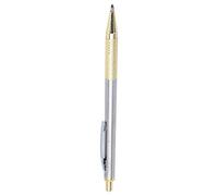 OPPWONG Outil de Gravure de Marqueur en Céramique, Pointe en Acier au Tungstène pour le Verre Métallique, Petit Stylo à Découper Facile à Utiliser pour les Travaux de Coupe, Argent (GOLD)