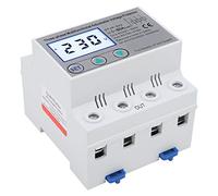 OPPWONG Protecteur de Tension Réglable, écran LCD à Réinitialisation Automatique, 3 Phases, pour Usage Industriel, Plastique STVP-932, 230v, 400vac (63A)