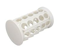 OPPWONG Support de Dosettes de café Rotatif, Design élégant, Stockage de Grande capacité pour Comptoir de Cuisine, 40 Dosettes ABS (WHITE)