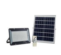 OPTEX ELECTRONIQUE Projecteur LED solaire rechargeable avec panneau déporté et télécommande, 360 Leds, IP67, 1500 lumens