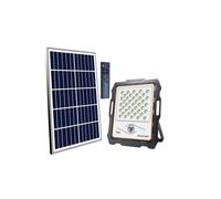 OPTEX Projecteur Solaire LED 1000 Lumens avec Panneau Solaire et Télécommande