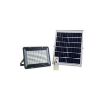 OPTEX Projecteur Solaire LED 1500 Lumens avec Panneau Solaire et Télécommande