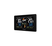 Station météo noir capteur extérieur avec chargeur usb G