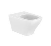 Optica WC suspendu sans bride en céramique Vortex, fixations invisibles, vendu sans abattant, blanc (A346V13000)