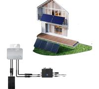 Optimiseur de puissance solaire, sortie de puissance de 750W, double dispositif d'arrêt rapide