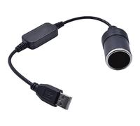 Optimisez votre voyage : adaptateur USB A vers 12 V avec dissipation de chaleur, idéal pour tous vos appareils électroniques de voiture.