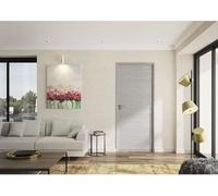 Optimum Sport Bloc porte réglable Bilbao - Reproduction chêne gris clair 204 x 83 cm Droite