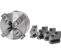 Optimum OPTIMUM Mandrin à quatre mors en fonte, serrage centré Ø 100 mm, 3442810