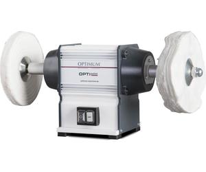 Optimum Poliermaschine OPTIpolish GU 20P (für Metall, 2x Polierscheiben) 3101540