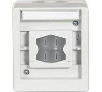OPUS® Resist Interrupteur multifonction avec groupe lumineux, couleur : gris clair/bleu acier