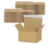Oputec lot de 20 cartons automatiques AK-35 fond crash carton d’expédition autocollant B cannelure 213x153x109 mm