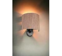 Opviq Applique murale rose élégante, corps en métal et capuchon en tissu, diamètre 25-14 cm, hauteur 20 cm | 1 LED 3,15 W, alimenté par piles, IP20 | Éclairage élégant pour la décoration de la maison