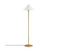 Opviq Lampadaire élégant doré, corps en métal, 46 x 46 x 150 cm, culot de 40 cm, culot E27, câble de 200 cm, éclairage élégant pour les espaces modernes