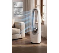 Opviq Sinbo Refroidisseur d'air puissant, 65 W, 71 cm de hauteur, oscillation, 3 vitesses, boîtier en plastique blanc élégant, idéal pour le refroidissement de la maison et du bureau