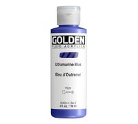 Or 0002400-4 4 oz - 118ml - Fluid Peinture acrylique Peinture de couleur bouteille - bleu outremer