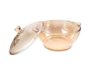 Or Bol à Soupe en Verre 1000ml Résistant à Chaleur Micro-ondes | Verre, Compatible Micro-ondes, Résistance aux Rayures L’usure, Format 1000ml Cuisine