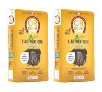 OR BRUN Authentique Fertilisant - Fertilisant Essentiel Pour Le Sol - 2x10kg - 40m² - Fumiers & Algues OBRAAUT10X2