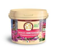 OR BRUN Engrais Hortensias - Renforce Les Hortensias - Seau 4L