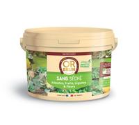 OR BRUN Engrais Sang Séché - Engrais Naturel - Riche En Azote - Seau 4Kg | Améliore La Croissance - Fabriqué En France - Utilisable En Agriculture Biologique - OBRESGSS4
