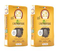 OR BRUN Fertilisant Authentique - Fumiers & Algues - Sol - 2x10kg - 40m² | Fertilisant Essentiel Pour Le Sol - Améliore La Structure Du Sol - Jardin & Potager - OBRAAUT10X2