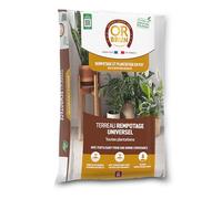 Or Brun Terreau Rempotage Universel - pour Toutes Les Plantes en Pots - 6L | Améliore la Croissance - Utilisable en Agriculture Biologique - OBRTREM6U