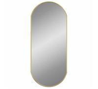 Or Miroir Décor salon/WC - ZENCORE® Miroir mural - Doré 70x30cm Ovale Top735326871