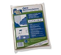 Or Pack 89506 certifié Bâche à usages multiples en de recyclage Basse Densité 4 x 5 m, Type 30