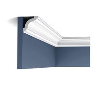 Orac Corniche CX124 200 cm x 4,9 cm x 4,9 cm Polystyrène extrudé (HDPS) prétraité