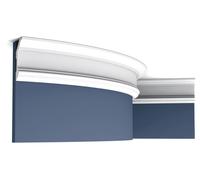 Orac Decor C321F LUXXUS Corniche Moulure Cimaise flexible Profil | 2 m