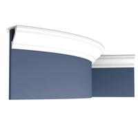Orac Decor CX110F AXXENT Corniche flexible Moulure Cimaise Profil du mur | 2 m