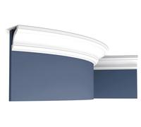 Orac Decor CX124F AXXENT Corniche flexible Moulure Cimaise Profil du mur | 2 m