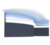 Orac Decor CX188F AXXENT Corniche Moulure flexible Moulure décorative 2 m