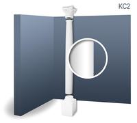 Orac Decor KC2 LUXXUS Colonne Jeu complet Colonne de stuc décorative | 2,87 m
