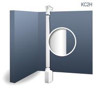 Orac Decor KC2H LUXXUS Demi-colonne Jeu complet Colonne décorative | 2,87 m