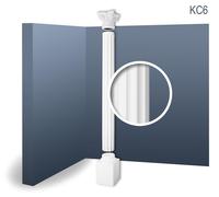 Orac Decor KC6 LUXXUS Colonne Jeu complet Colonne de stuc décorative| 2,86 m
