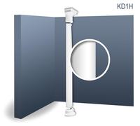 Orac Decor KD1H LUXXUS Demi-colonne Jeu complet Colonne décorative | 2,43 m