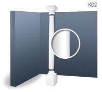 Orac Decor KD2 LUXXUS Colonne Jeu complet Colonne décorative | 2,88 m