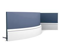 Orac Decor SX173F AXXENT CONTOUR Plinthe Moulure flexible Moulure décorative 2 m
