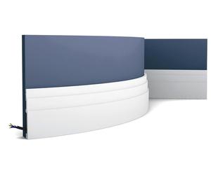 Orac Decor SX180F MODERN HIGH LINE Moulure flexible Plinthe | 2m