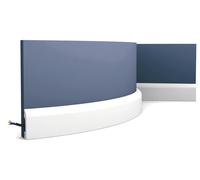Orac Decor SX182F AXXENT CASCADE Plinthe Moulure flexible Moulure décorative 2 m