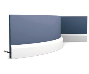 Orac Decor SX182F AXXENT CASCADE Plinthe Moulure flexible Moulure décorative 2 m