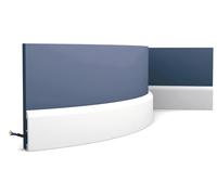 Orac Decor SX183F AXXENT CASCADE Plinthe Moulure flexible Moulure décorative 2 m