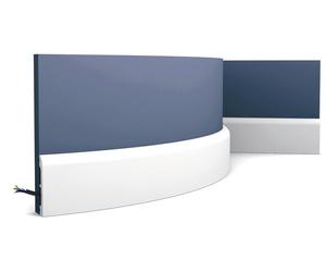 Orac Decor SX183F AXXENT CASCADE Plinthe Moulure flexible Moulure décorative 2 m