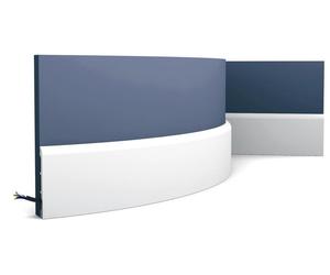 Orac Decor SX184F AXXENT CASCADE Plinthe Moulure flexible Moulure décorative 2 m