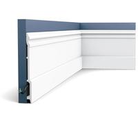 Orac Decor SX191 LUXXUS HIGH RISE Plinthe Moulure décorative Moulure décorative 2 m