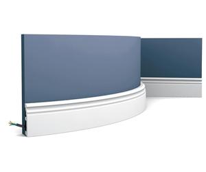 Orac Decor SX195F LUXXUS HAMBURG Plinthe Moulure décorative 2 m