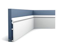 Orac Decor SX206 LUXXUS CONTOUR Plinthe Moulure décorative Moulure en stuc 2 m